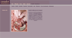 Desktop Screenshot of casador.de